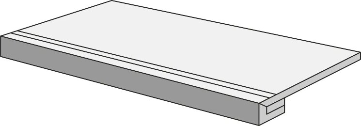 Сходинка 30x60 STORM GREY PELDANO GRADONE Argenta Storm з колекції Storm Argenta