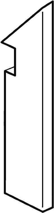 Спецелемент сходинки 7,2x30 F Pme Summer Sabbia Battiscopa Sag. Dx*Matt - Summer з колекції Summer FAP