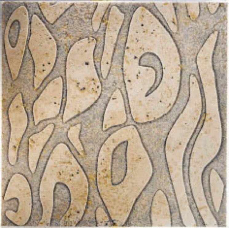Декор (30.5x30.5) Batik Fondo Naturale-Decoro Trav Chiaro - Emotions з колекції Emotions Petra Antiqua