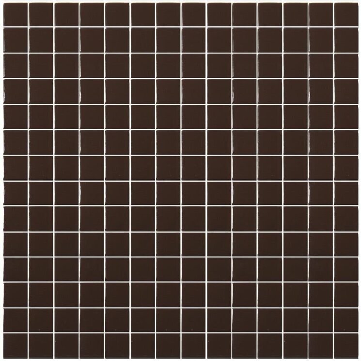 Мозаика (33.3x33.3) Unicolor 163A Brown Brillo 2.5*2.5 (mesh-mounted) - Unicolor из коллекции Unicolor Hisbalit