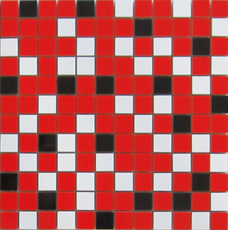 Мозаїка 29.75X29.75 Nordic Mix Red Mosaico 2.5X2.5 Nordic Aparici з колекції Nordic Aparici