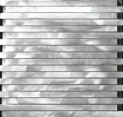 Мозаїка (30x30) 801130 Zip Alluminio Graffiato - Alluminio