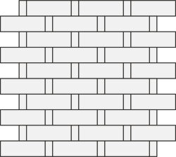 Мозаїка 30x30 Sage Muretto Nat Ret - Artile - 156315