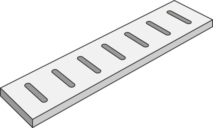 Решітка Con crete Griglia Cappucino Grip r 11 21 mm Ret - 20x60 196473 Con_crete з колекції Con_crete Sichenia