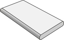 Кутова сходинка (15x30.5) J86845 Hard Greige An+TSx - Hard & Soft