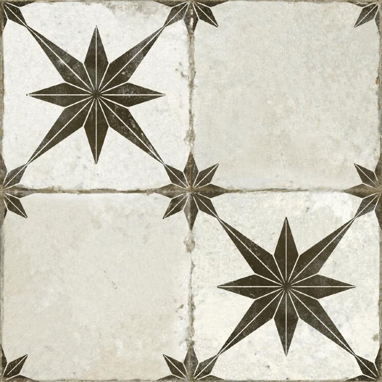 Декор Star Ara Black 45x45 Francisco Segarra Peronda з колекції Francisco Segarra Peronda Декор Star Ara Black 45x45 Francisco Segarra Peronda з колекції Francisco Segarra Peronda