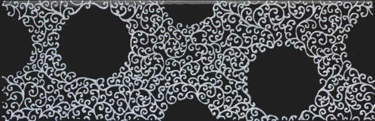 Декор (10x30) D/BUB.AR Decoro Bubble Ardesia - Silk з колекції Silk Tonalite Декор (10x30) D/BUB.AR Decoro Bubble Ardesia - Silk з колекції Silk Tonalite