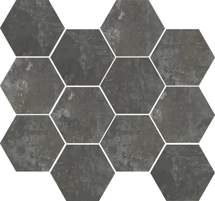 Мозаїка 28x30 HARLEM ANTHRACITE NAT MOS HEX Aparici Harlem з колекції Harlem Aparici
