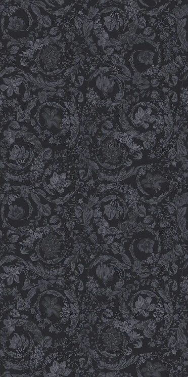 Плитка ICONS BAROCCO GARD BLACK RET - 60x120 G28322 Icons з колекції Icons Versace