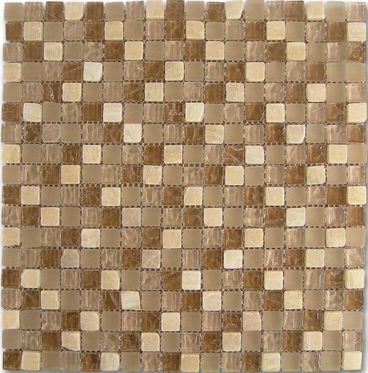 Мозаїка Onix-Glass 29.3x29.3 Mosaico Dune з колекції Mosaico Dune Мозаїка Onix-Glass 29.3x29.3 Mosaico Dune з колекції Mosaico Dune