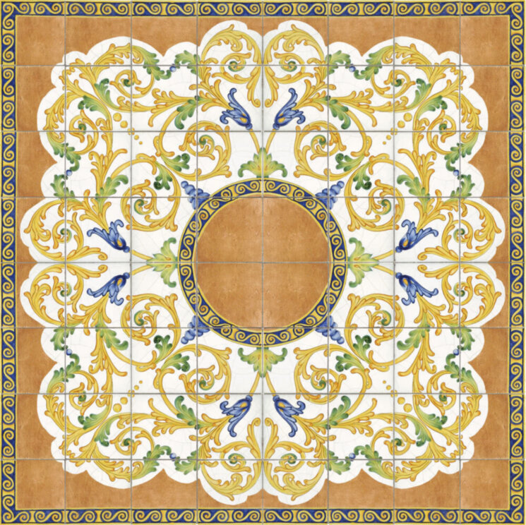 Декор (160x160) Acropolis20 IRosoni - Cotto Salernitano з колекції Cotto Salernitano Giovanni De Maio