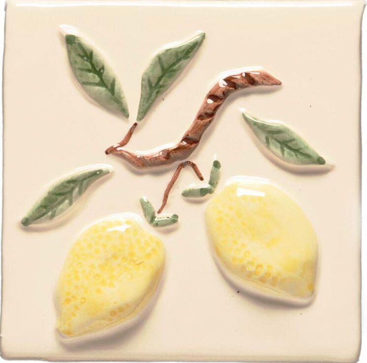 Декор Lemon On Off White 10.5x10.5 Classic Winchester з колекції Classic Winchester Декор Lemon On Off White 10.5x10.5 Classic Winchester з колекції Classic Winchester