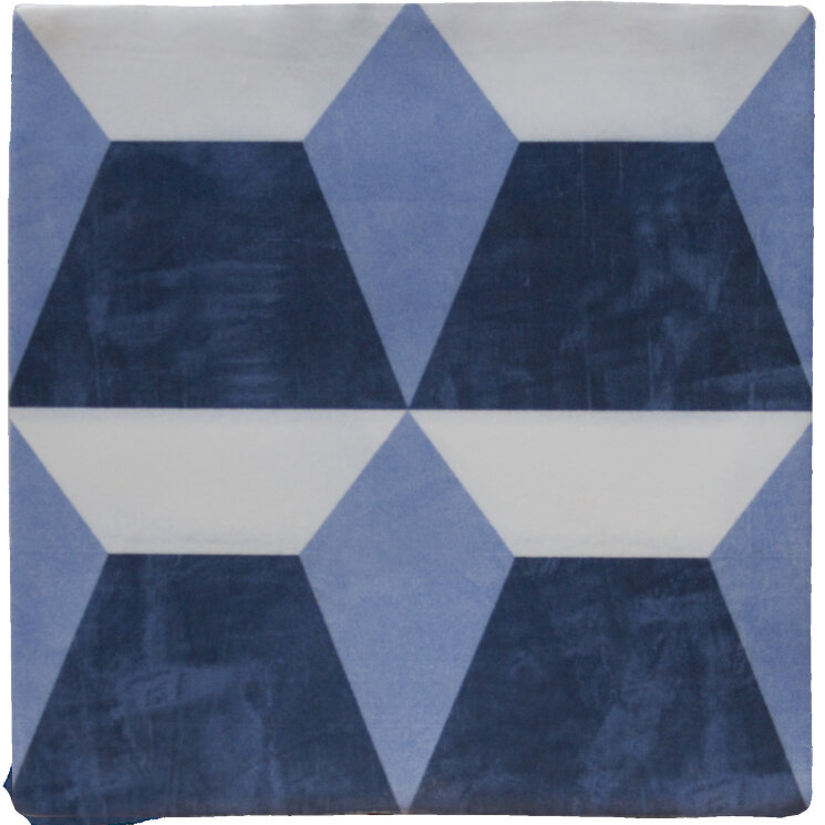 Плитка 15x15 New Pop Dec. 8 Blue-New Pop з колекції New Pop Cevica