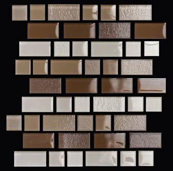 Мозаїка (30x25.5) BRM-SU-IV Brick Set Uniti Ivory - Squarry з колекції Squarry VetroVivo