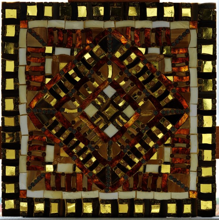 Мозаїка (30x30) 014TOP Topazio - Lussuosa з колекції Lussuosa Domus Aurea Mosaici