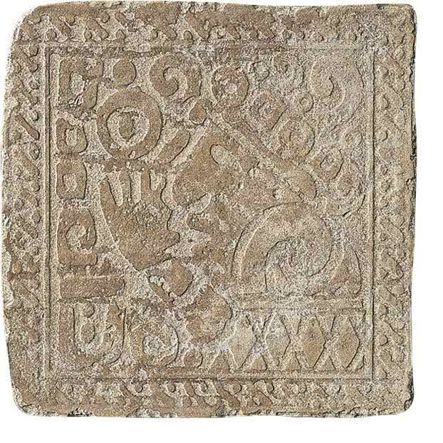 Декор (32.7x32.7) B6541- Insertoyucatan«A»Bruno - Azteca-Maya з колекції Azteca-Maya Settecento