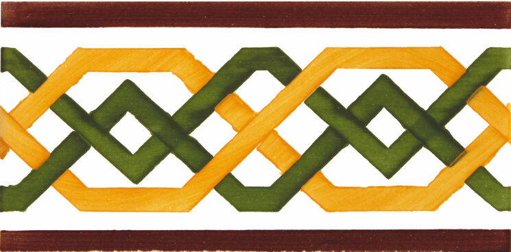 Декор 6,7x14 Moorish-Moorish-JF010 з колекції Moorish Aleluia