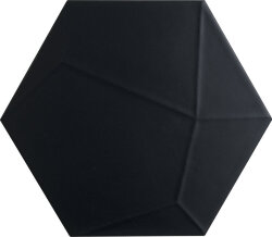 Плитка (42x36.37) 9EF14HV Hex Venis Black - DeTails