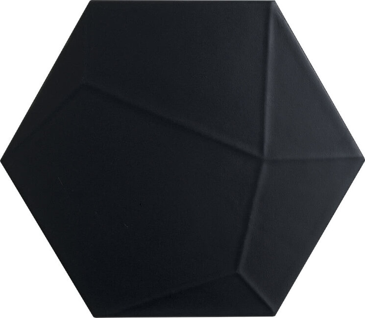 Плитка (42x36.37) 9EF14HV Hex Venis Black - DeTails з колекції DeTails Tagina
