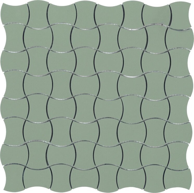 Мозаїка 30x30 5FB025050REBF-529 Giada(2,5x5) CE.SI. Butterfly з колекції Butterfly CE.SI.