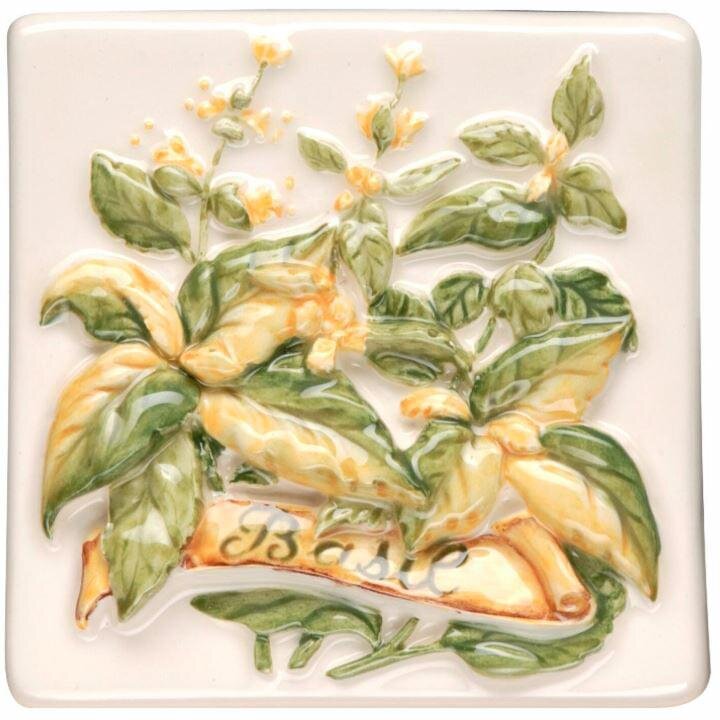 Декор Basil Clematis 10x10 La Belle Original Style з колекції La Belle Original Style
