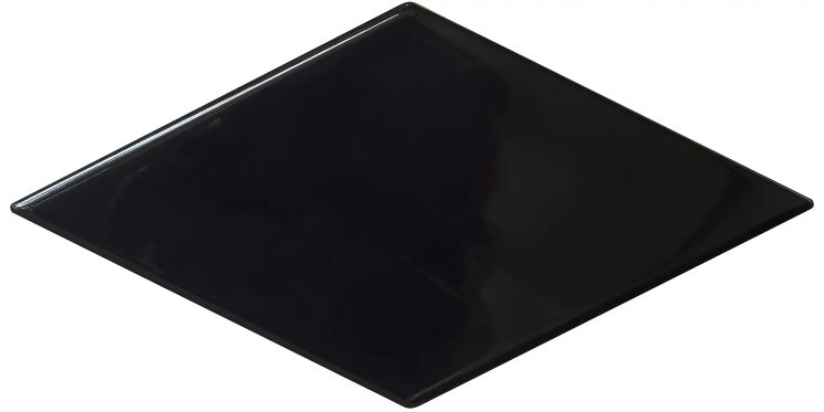 Плитка 10x20 ROML1020NGBM Rombo Liso Negro Cobsa Rombo з колекції Rombo Cobsa