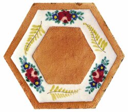 Декор (19.5x22) Esagono Ares Decoro Esagoni - Cotto Salernitano Декор (19.5x22) Esagono Ares Decoro Esagoni - Cotto Salernitano