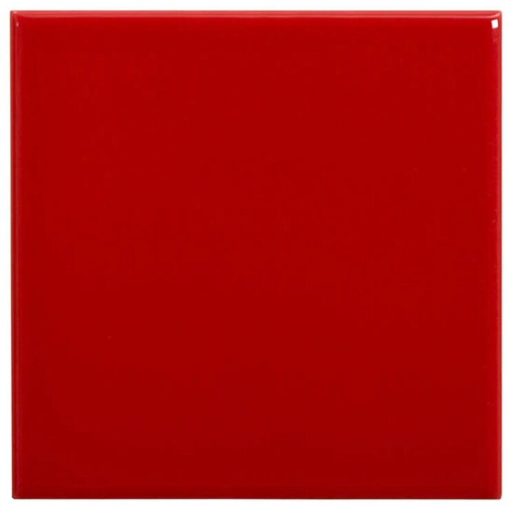 Плитка 10x10 Azulejo Liso Brillo Rojo Complementto 10х10 з колекції 10x10 Complementto