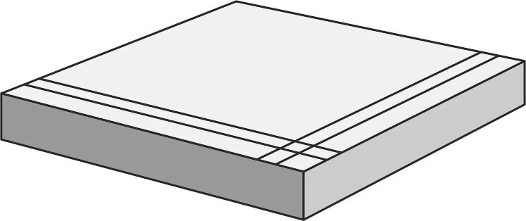 Кутова сходинка SUTTON PIASENTINA LAP GRAD ANG - 59.55x59.55  Sutton з колекції Sutton Aparici