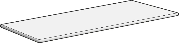 33x120 154229 Desert gradino sx lapp rett La Fabbrica Jungle Stone з колекції Jungle Stone La Fabbrica