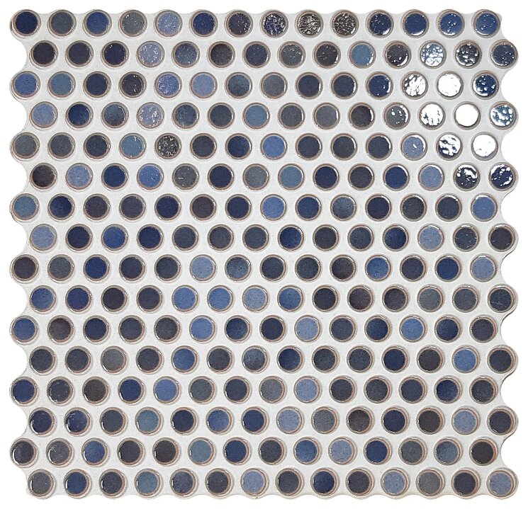 Мозаїка 30.9x30.9 PENNY DAKHLA AZURE Realonda Penny з колекції Penny Realonda