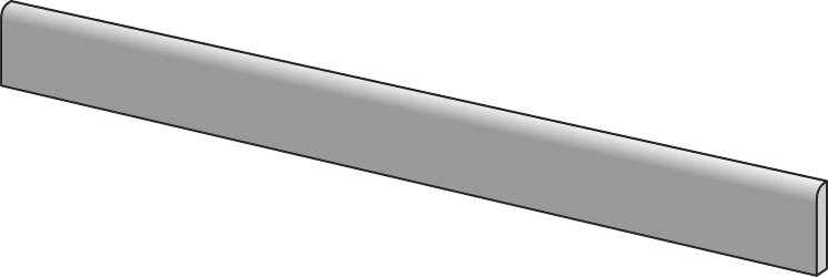 Плінтус 8x60 Mustang Slate Skirting Black Aleluia Mustang Slate з колекції Mustang Slate Aleluia