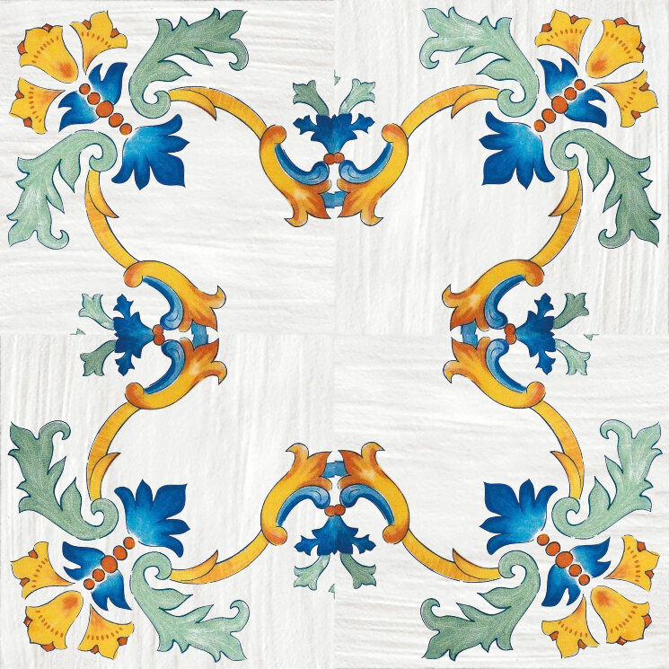 Плитка Cotto Mediterraneo Decoro Cuma Luc - 34x34 S4290 Cotto Mediterraneo з колекції Cotto Mediterraneo Savoia Плитка Cotto Mediterraneo Decoro Cuma Luc - 34x34 S4290 Cotto Mediterraneo з колекції Cotto Mediterraneo Savoia