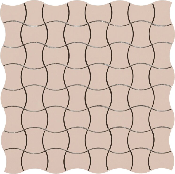 Мозаїка 30x30 5FB025050REBF-530 Agata(2,5x5) CE.SI. Butterfly з колекції Butterfly CE.SI.