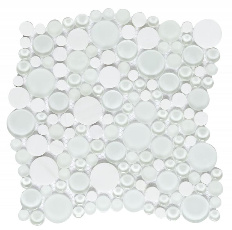 Мозаїка Snow 28.3x28.6 Mosaico Dune з колекції Mosaico Dune