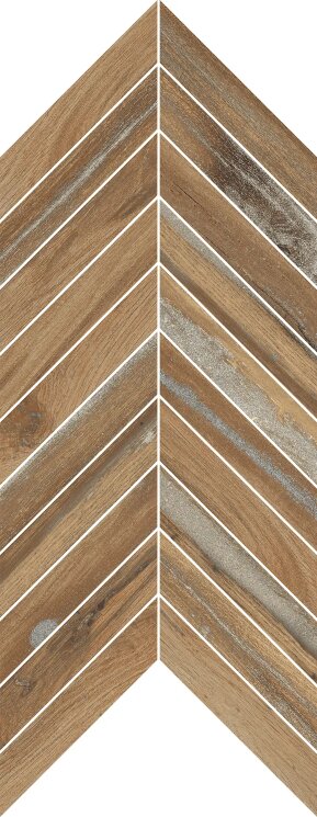 Мозаїка 24x50 J90583 Infinity Mosaico Chevron Oak Rondine Infinity з колекції Infinity Rondine