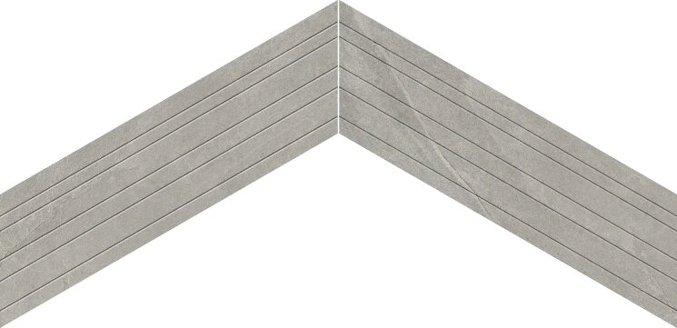 Плитка 42x86.5 00MH380 Dolomiti Chevron Grigio Rt Matt Elios Ceramica Dolomiti з колекції Dolomiti Elios Ceramica