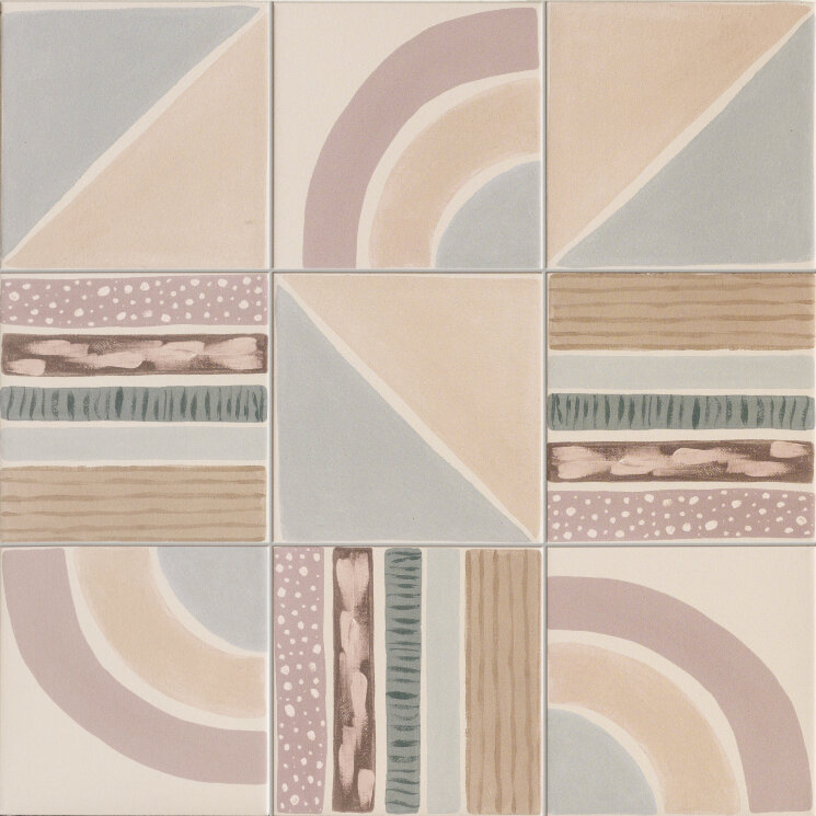 Плитка 15x15 Terra Rainbow Decor - Genesi - SAGET0715MIX з колекції Genesi Sartoria