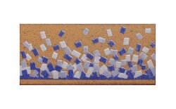 Спецелемент Ruhi Esmaltado Blue 15x33 Decorado Gres De Breda Спецелемент Ruhi Esmaltado Blue 15x33 Decorado Gres De Breda