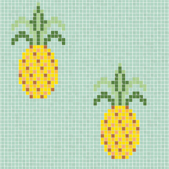 Мозаїка 33,33x33,33 Pi?as Matt-Natural з колекції Natural Hisbalit