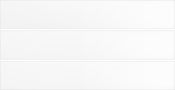 Декор 6x37 Bianco Lucido - Pigmento - PGM301L з колекції Pigmento Quintessenza