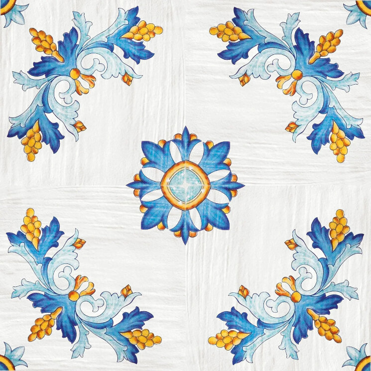 Плитка Cotto Mediterraneo Decoro Ischitella Luc - 34x34 S4291 Cotto Mediterraneo з колекції Cotto Mediterraneo Savoia Плитка Cotto Mediterraneo Decoro Ischitella Luc - 34x34 S4291 Cotto Mediterraneo з колекції Cotto Mediterraneo Savoia