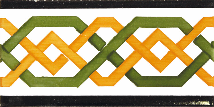 Декор 6,7x14 Moorish-Moorish-JF012 з колекції Moorish Aleluia