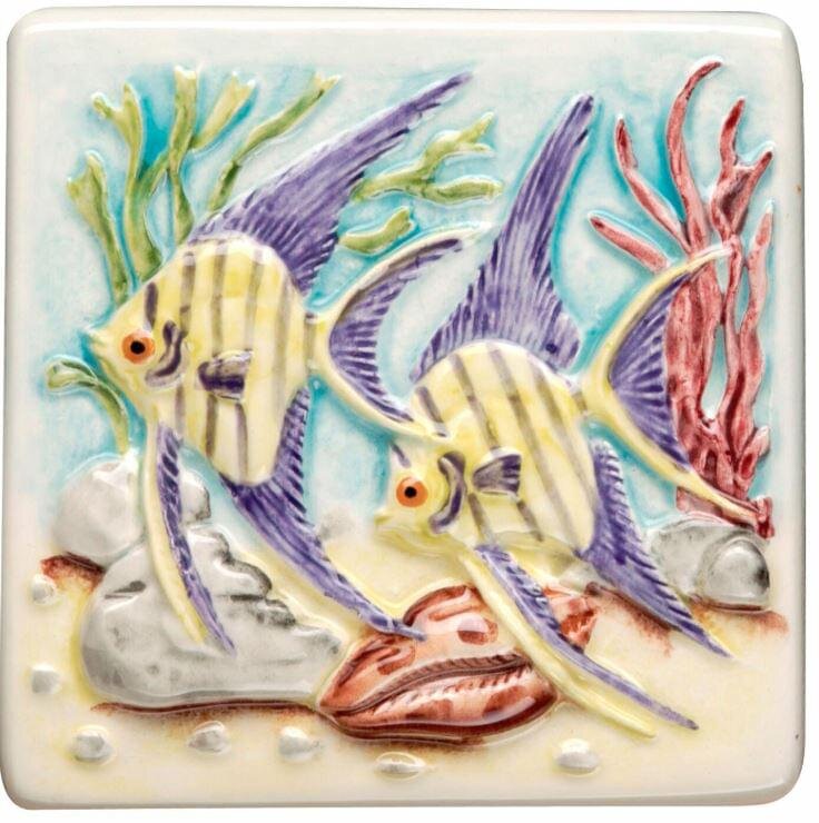 Декор Angel Fish 10x10 La Belle Original Style з колекції La Belle Original Style
