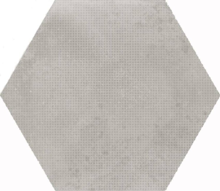 Плитка (29.2x25.4) 23607 Urban hexagon melange silver antislip Eq-10D - Urban з колекції Urban Equipe