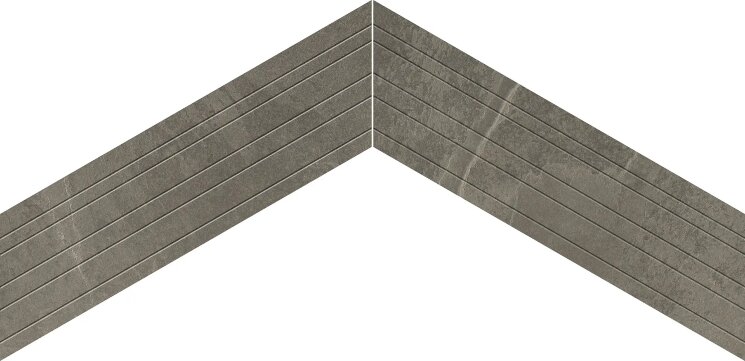 Плитка 42x86.5 00MH390 Dolomiti Chevron Antracite Rt Matt Elios Ceramica Dolomiti з колекції Dolomiti Elios Ceramica