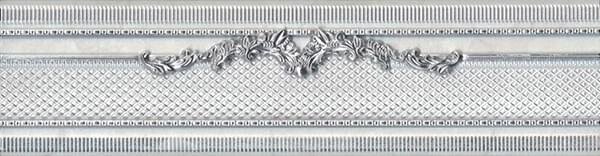 Бордюр Plata Perla Cenefa 8x30 Levante El Molino з колекції Levante El Molino