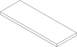 Кутова сходинка (120x30) Aesthetica Angolo DX Gradino Bordo Dritto Wilde nat. ret.x4 - Aesthetica