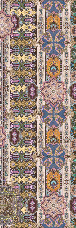 Плитка TACTILE - 100x300 MagnoliaABCD Mamounia з колекції Mamounia Bulbo