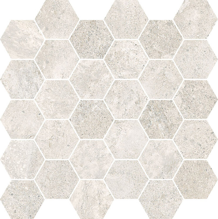 Мозаїка 30x31,5 Trm Esagona Grey - Thermae - TRM116N з колекції Thermae NovaBell Мозаїка 30x31,5 Trm Esagona Grey - Thermae - TRM116N з колекції Thermae NovaBell